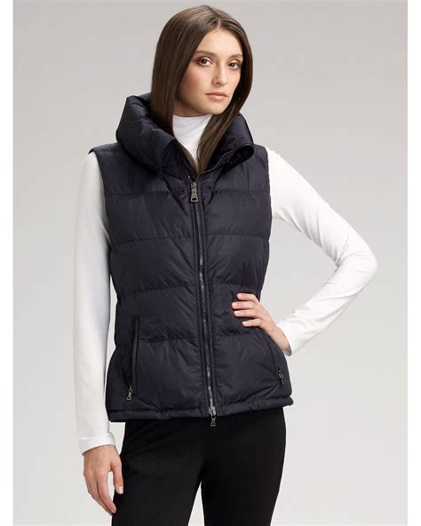 prada down vest women's|prada vest puffer.